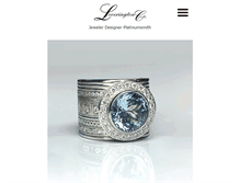 Tablet Screenshot of leverington.com